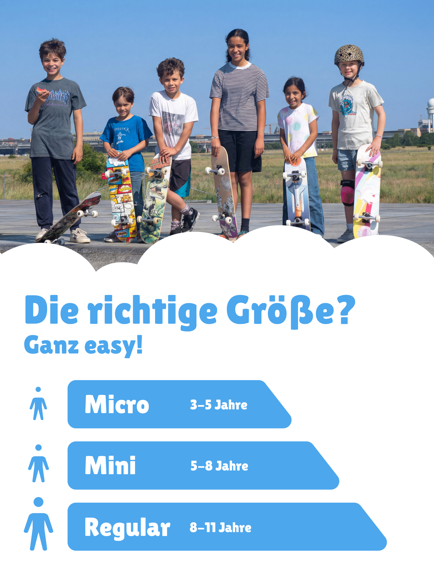 Little Boards Kinder Skateboard Robots 7.0