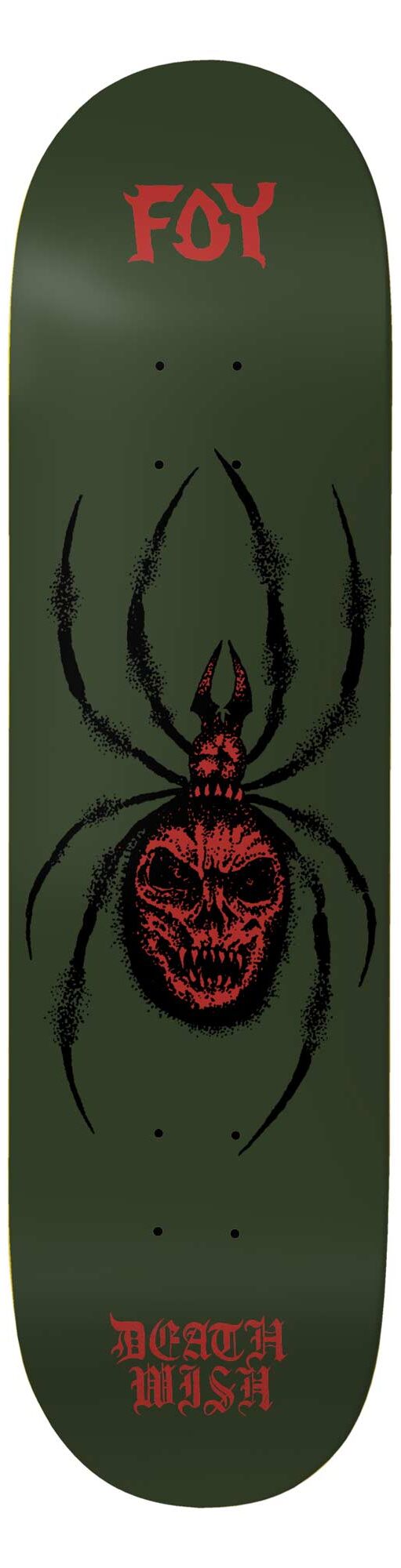 DEATHWISH Deck ARACHNOPHOBIA JF 8.0 DEATHWISH Deck ARACHNOPHOBIA JF 8.0