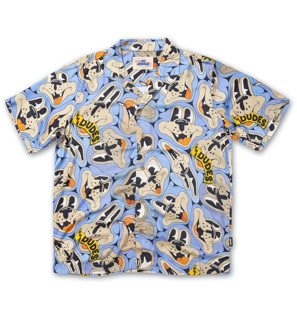 The Dudes Bearish Blue Hawaiian Shirt - Multicolor XXXL