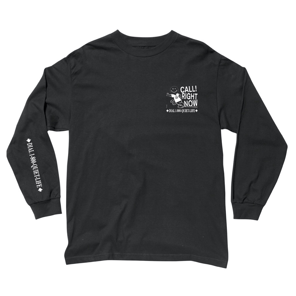 The Quiet Life - Stressed Long Longsleeve - black The Quiet Life - Stressed Long Longsleeve - black XXL