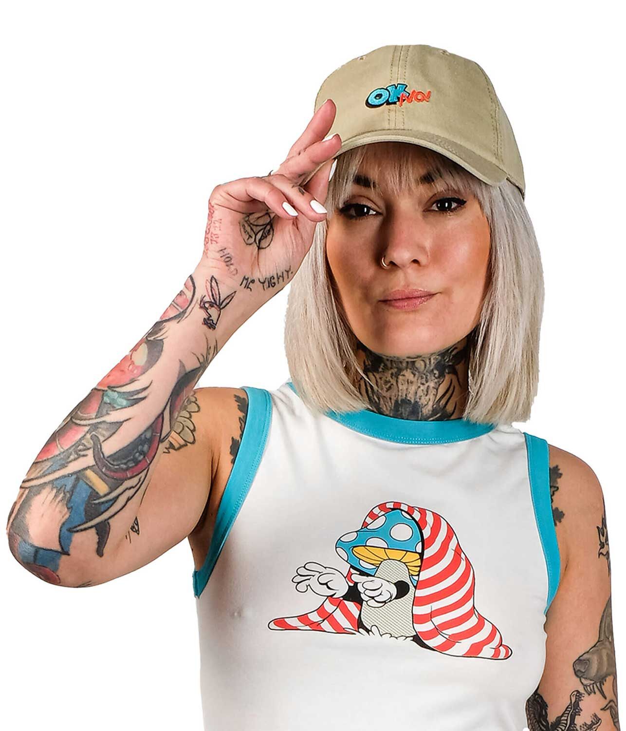 The Dudes Ok No Dad Cap - tan The Dudes Ok No Dad Cap - tan