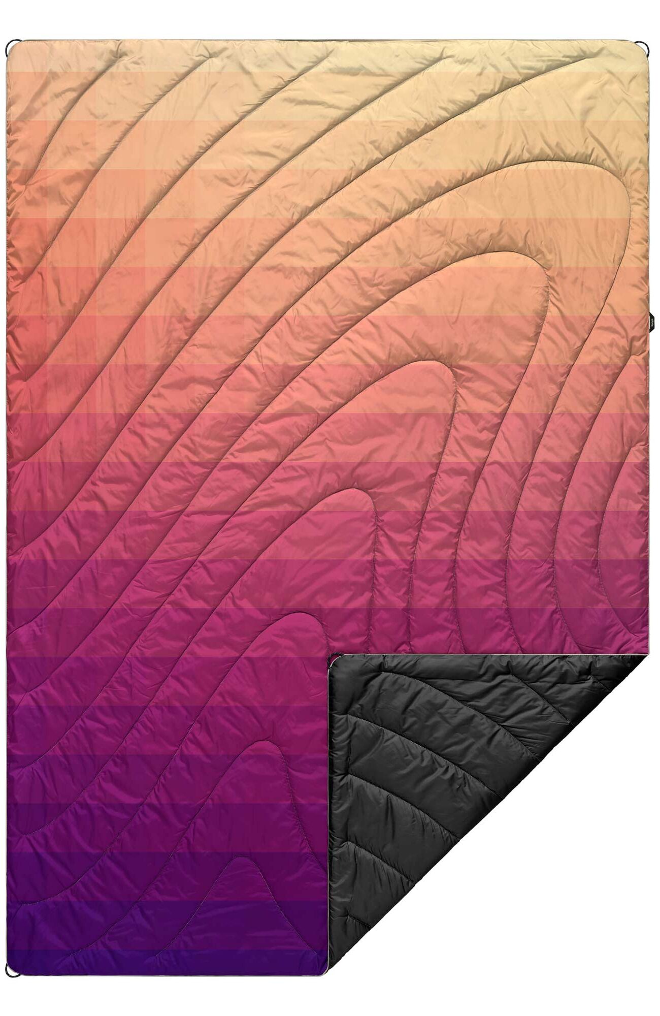 RUMPL Blanket ORIGINAL PUFFY PRINTED / 1 PERS, dawn pixel fade RUMPL Blanket ORIGINAL PUFFY PRINTED / 1 PERS, dawn pixel fade