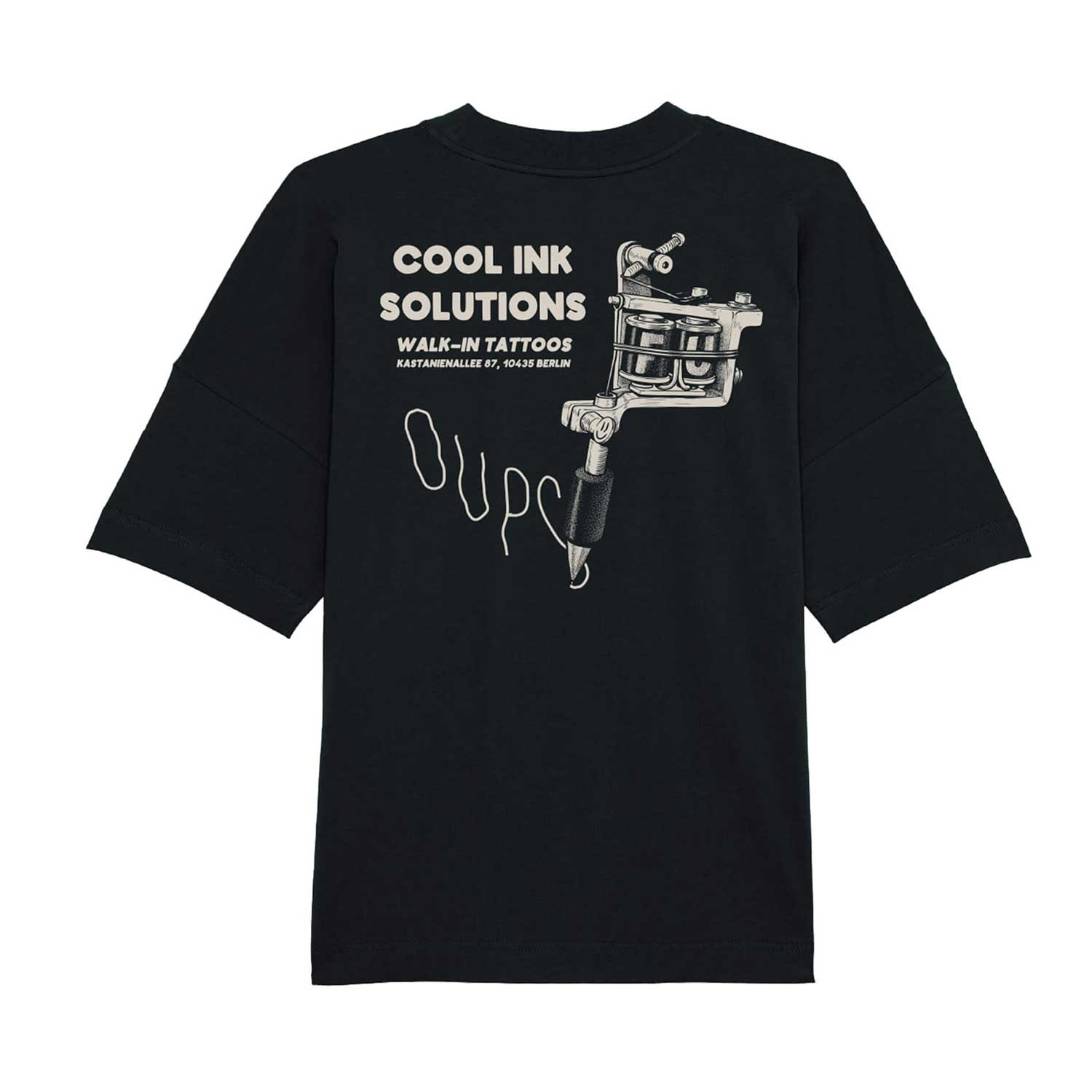 The Dudes Cool Ink Premium Oversized T-Shirt - black XXXL