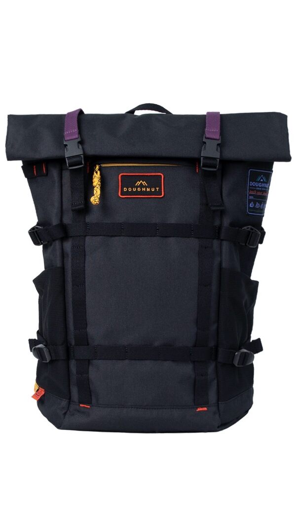 Doughnut Paratrooper Happy Camper Series Rucksack - black