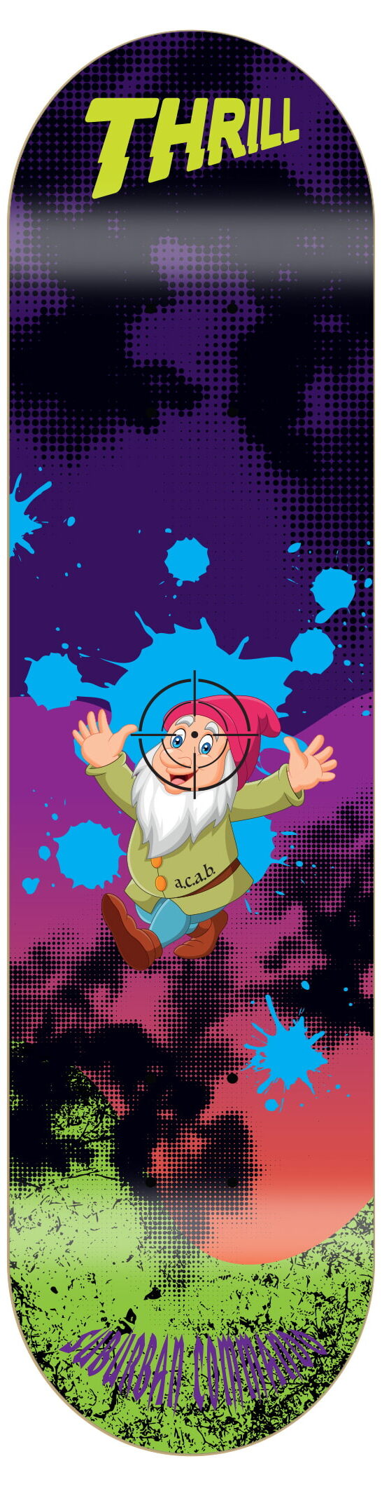 Thrill Skateboard Deck Suburban Commando