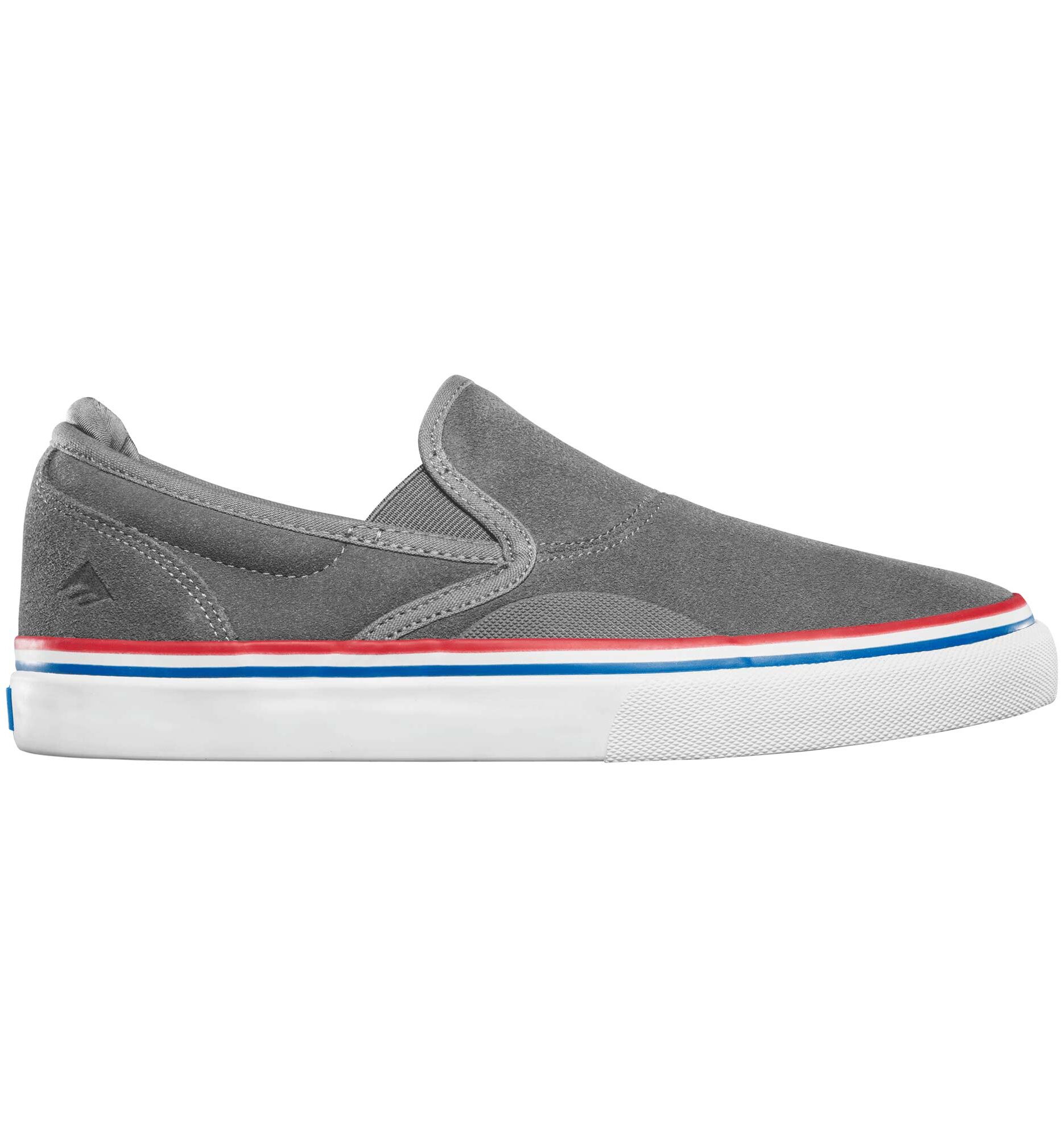 EMERICA Shoe WINO G6 SLIP-ON X BILTWELL cha, charcoal 12