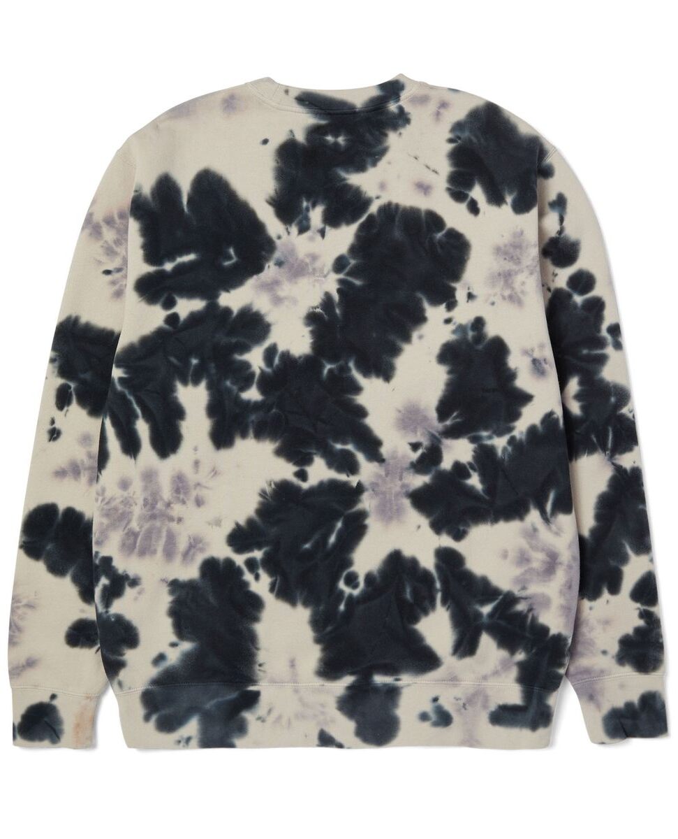 HUF Tie Dye 89 Logo Sweatshirt - navy HUF Tie Dye 89 Logo Sweatshirt - navy XXL