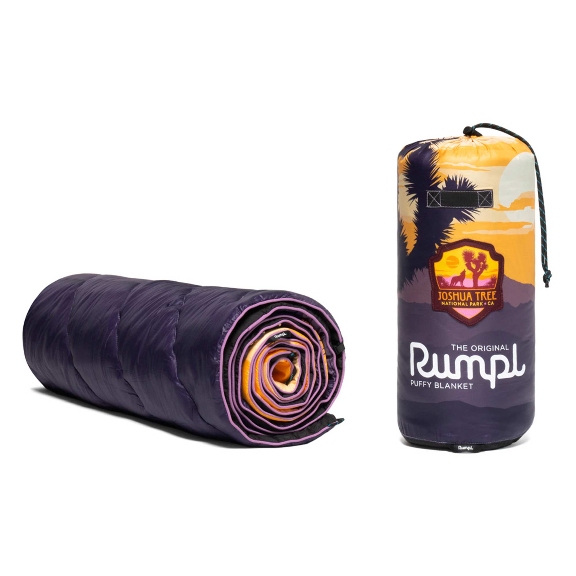 RUMPL Blanket ORIGINAL PUFFY PRINTED LC / 1 PERS, joshua tree national park
