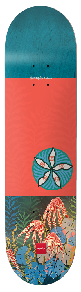 Chocolate Skateboard Deck Anderson Dog Perfume 8