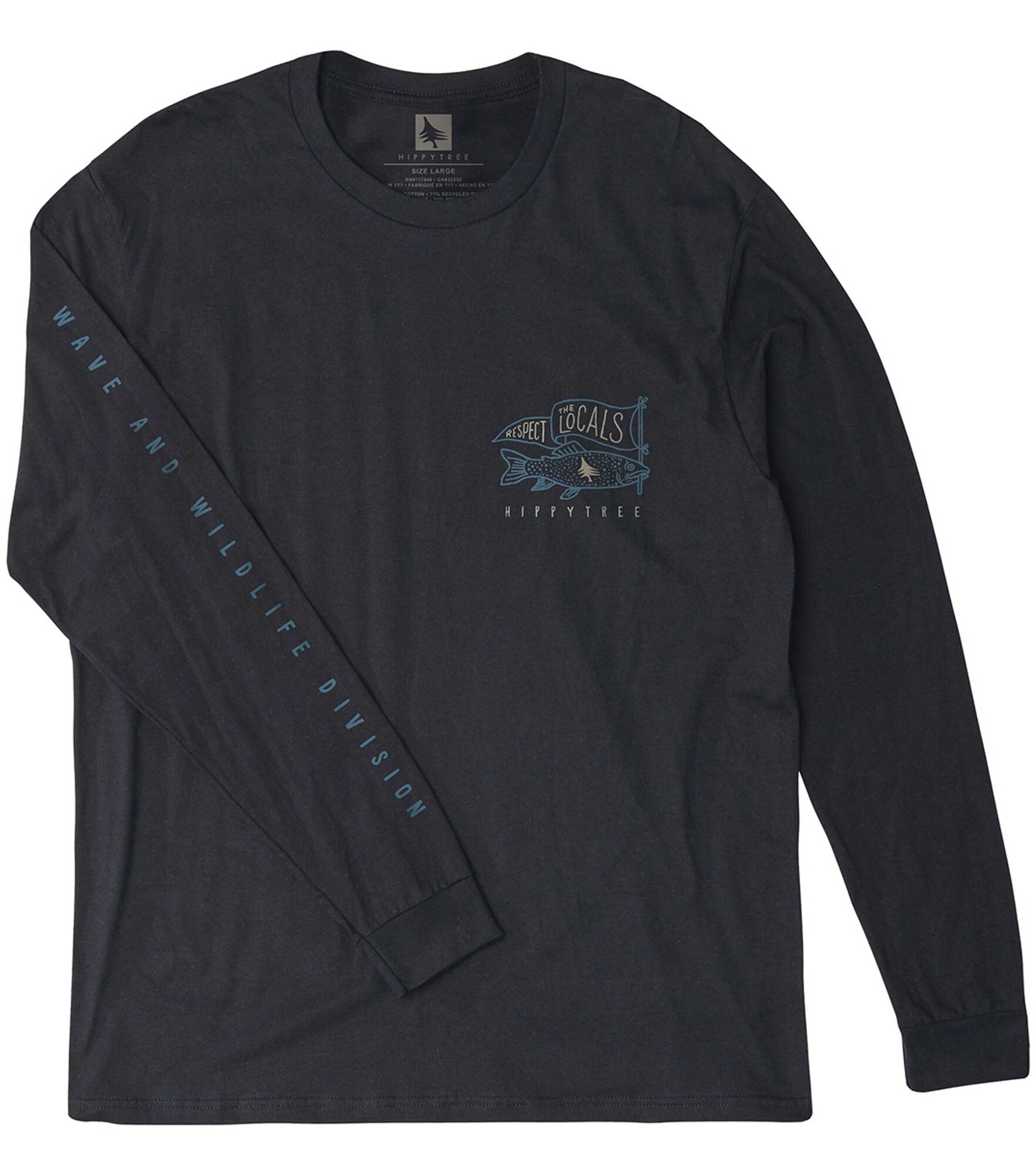 HIPPYTREE Longsleeve LOCALS L/S black HIPPYTREE Longsleeve LOCALS L/S, black L