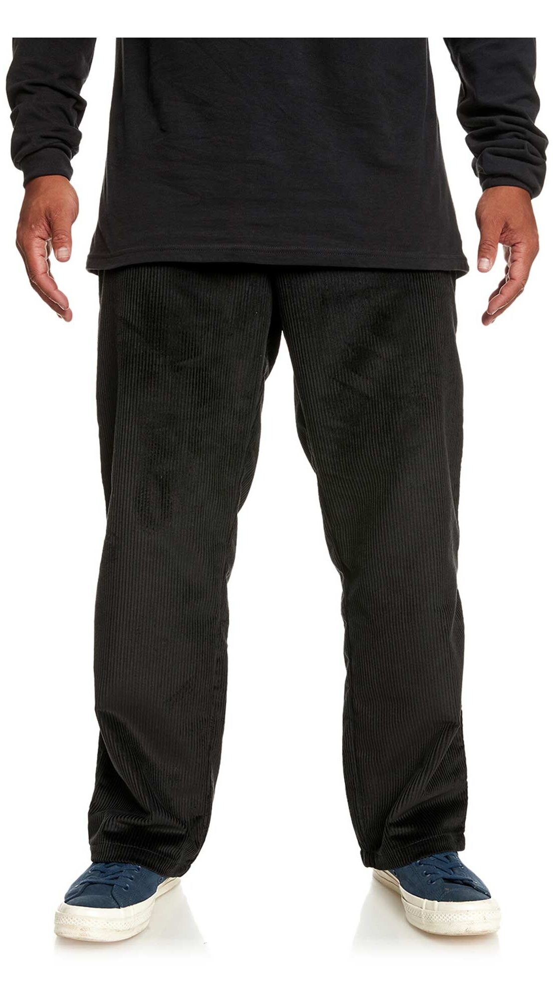 NNSNS Pant YETI CORD, black cord 34/32