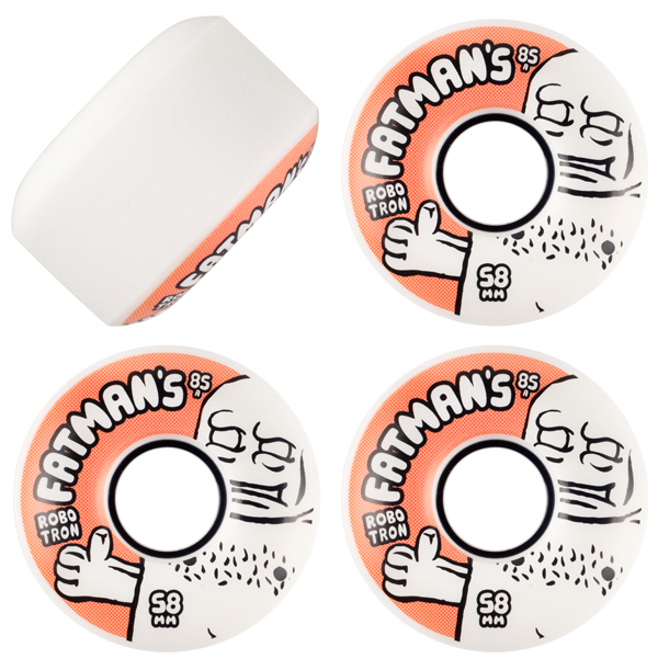 Robotron Skateboard Wheels Fatman Cruiser 58mm