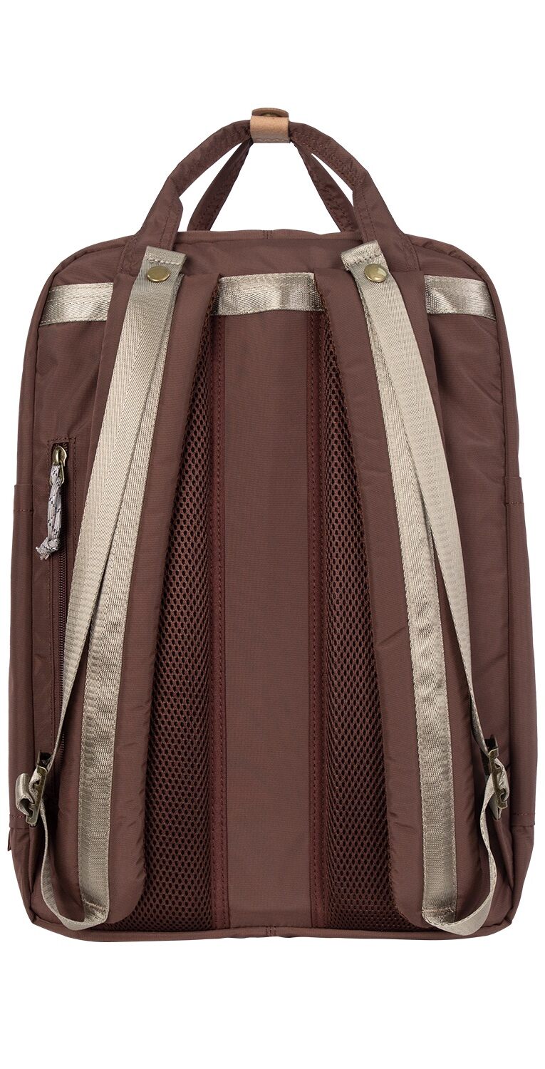 Doughnut Macaroon Large Jungle Rucksack - brown