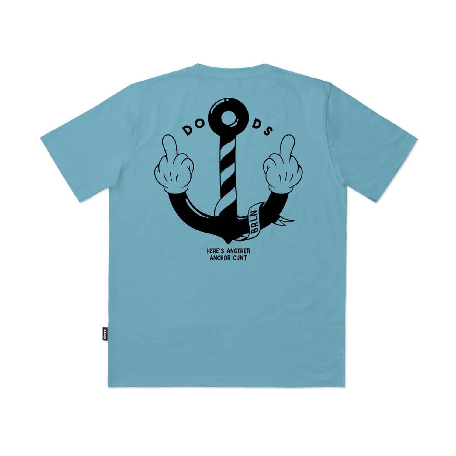 The Dudes Anchor Classic T-Shirt - milky blue The Dudes Anchor Classic T-Shirt - milky blue