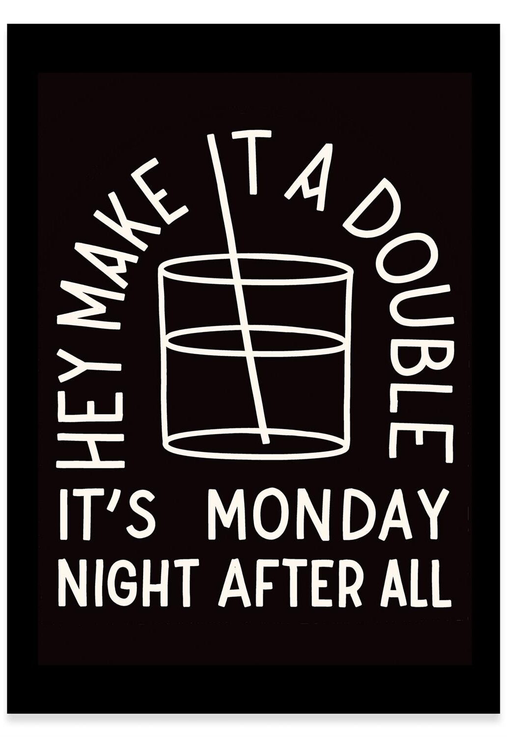 The Dudes Monday Unlimited Print - black The Dudes Monday Unlimited Print - black