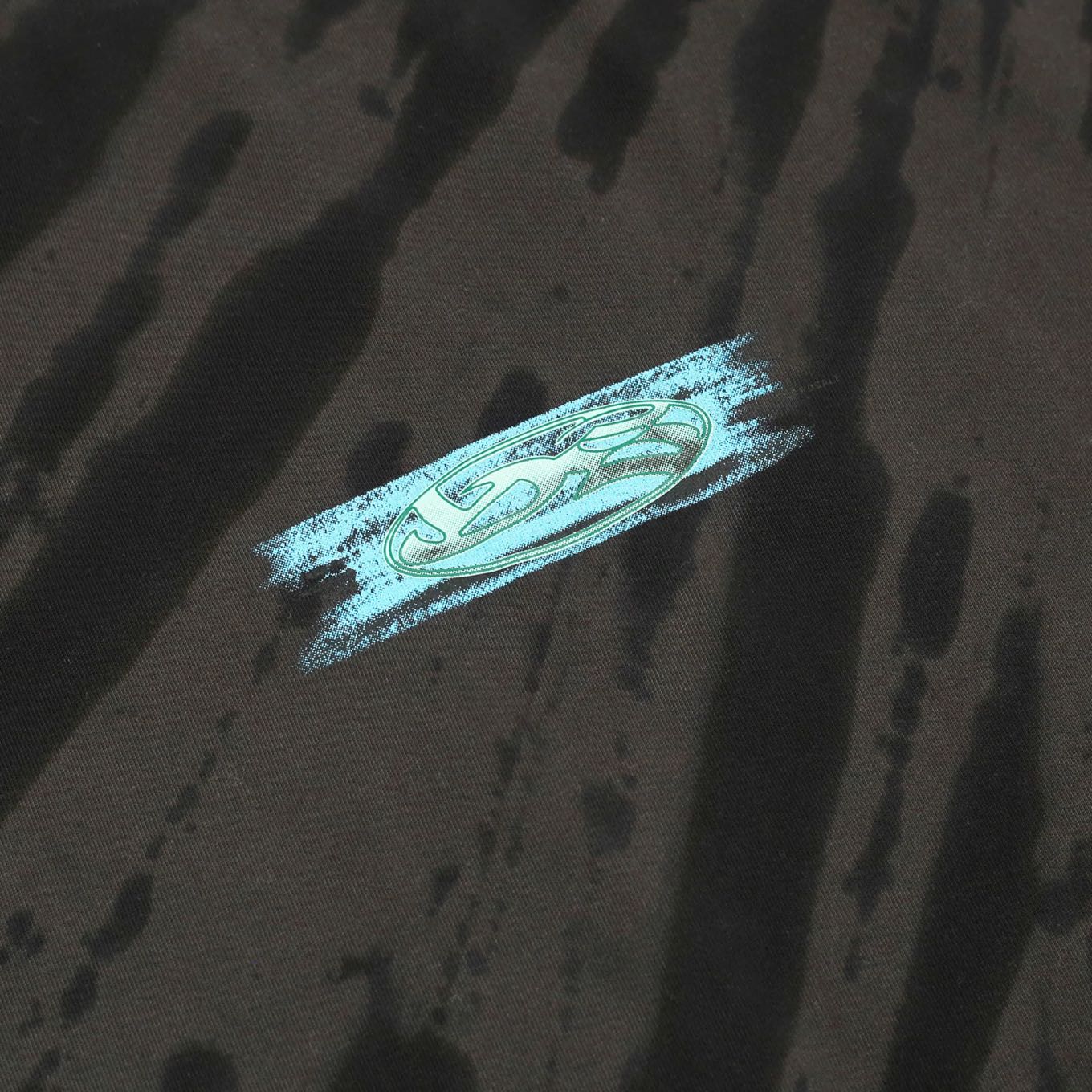 Yardsale Tiedye Cool Waters T-Shirt - black