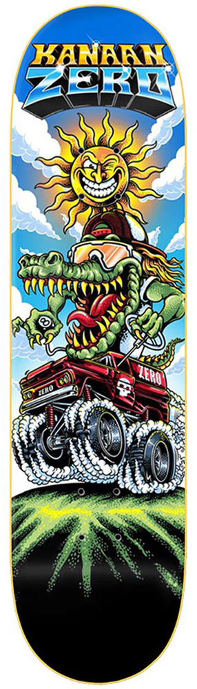 Zero Skateboard Deck Kannan Bitchin`Gator 8,25 Zero Skateboard Deck Kannan Bitchin`Gator 8,25
