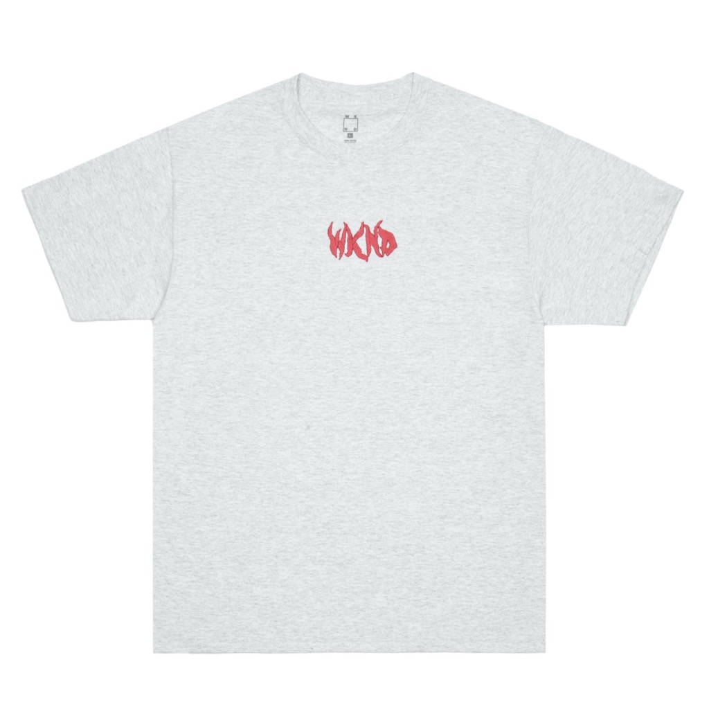 WKND Spikey Embroidered T-Shirt - grey M