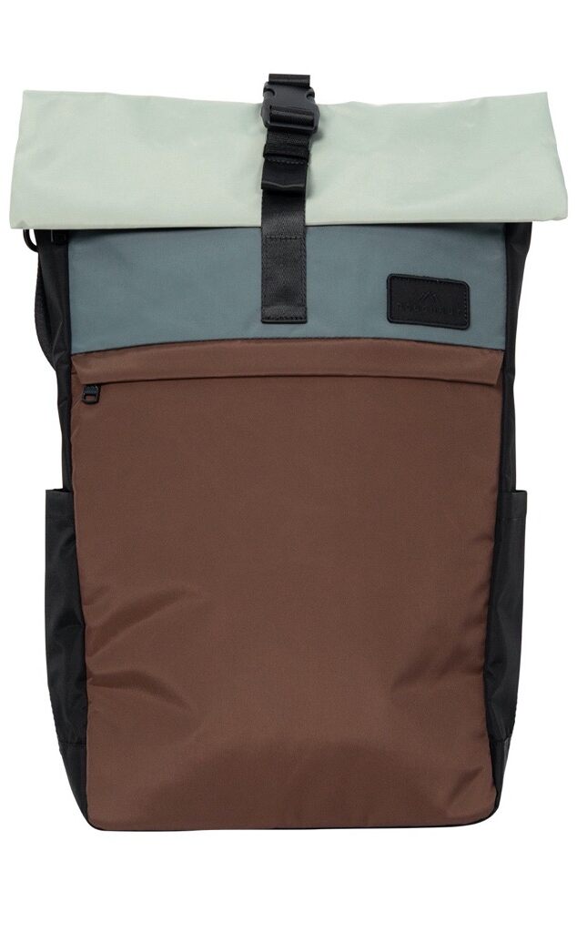 Doughnut Jetpack Go Wild Series Rolltop Rucksack - grey x brown