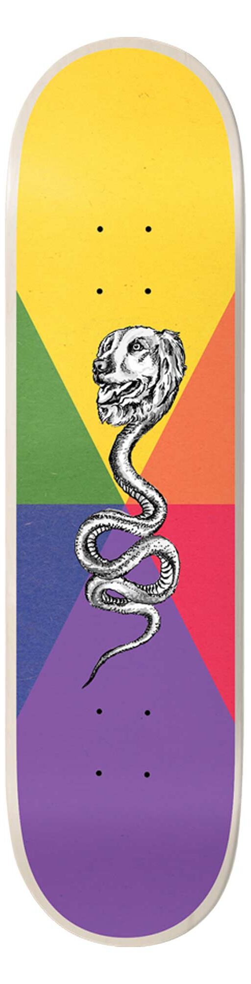 BAKER Deck FRENZ AR 8.5, yellow/purple 8.5