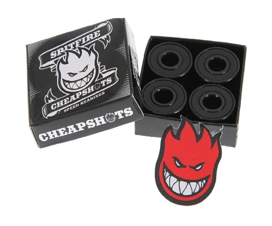 Spitfire Cheapshots Skateboard Ball Bearings ABEC 5
