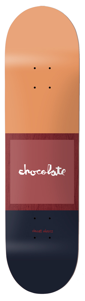 Chocolate Skateboard Deck Alvarez OG Square 8,25 WR46#2 Chocolate Skateboard Deck Alvarez OG Square 8,25 WR46#2