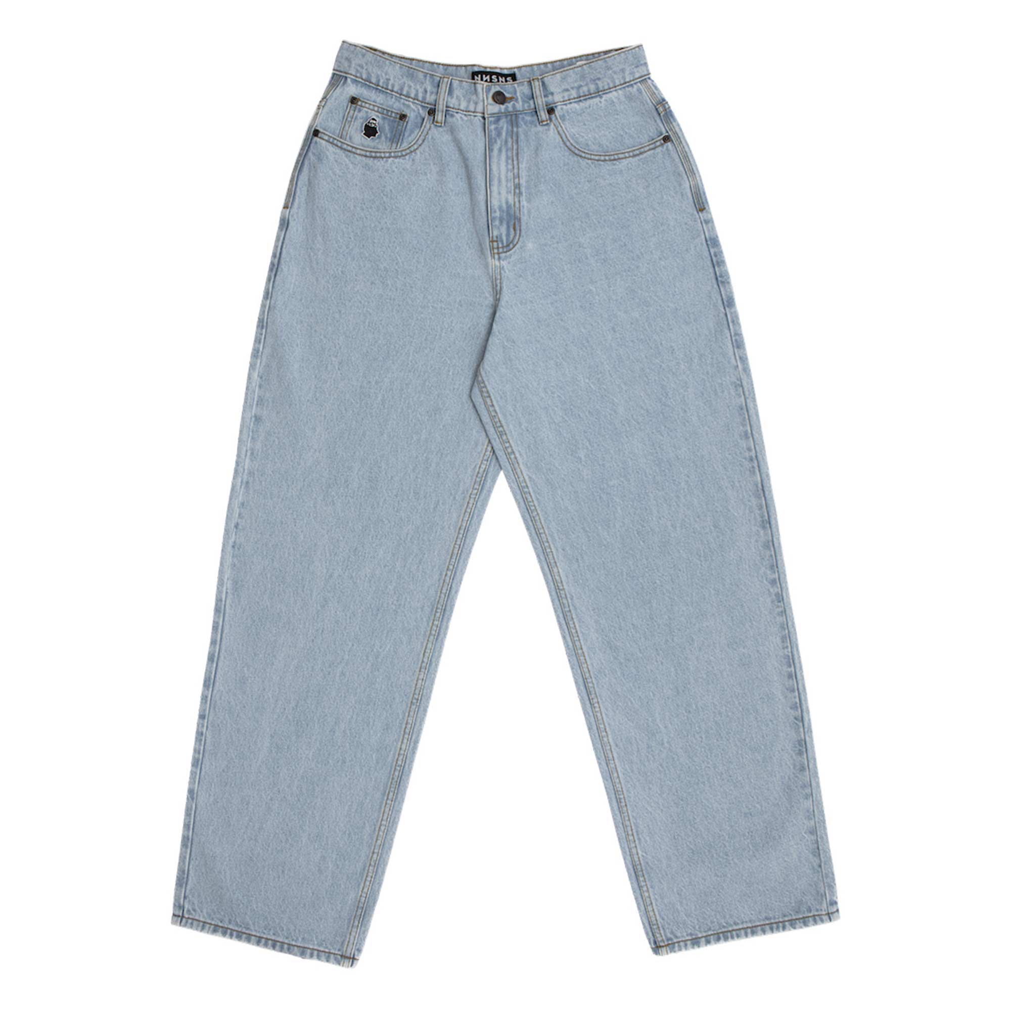 NNSNS Pant BIGGERFOOT DENIM, superbleach 32/34