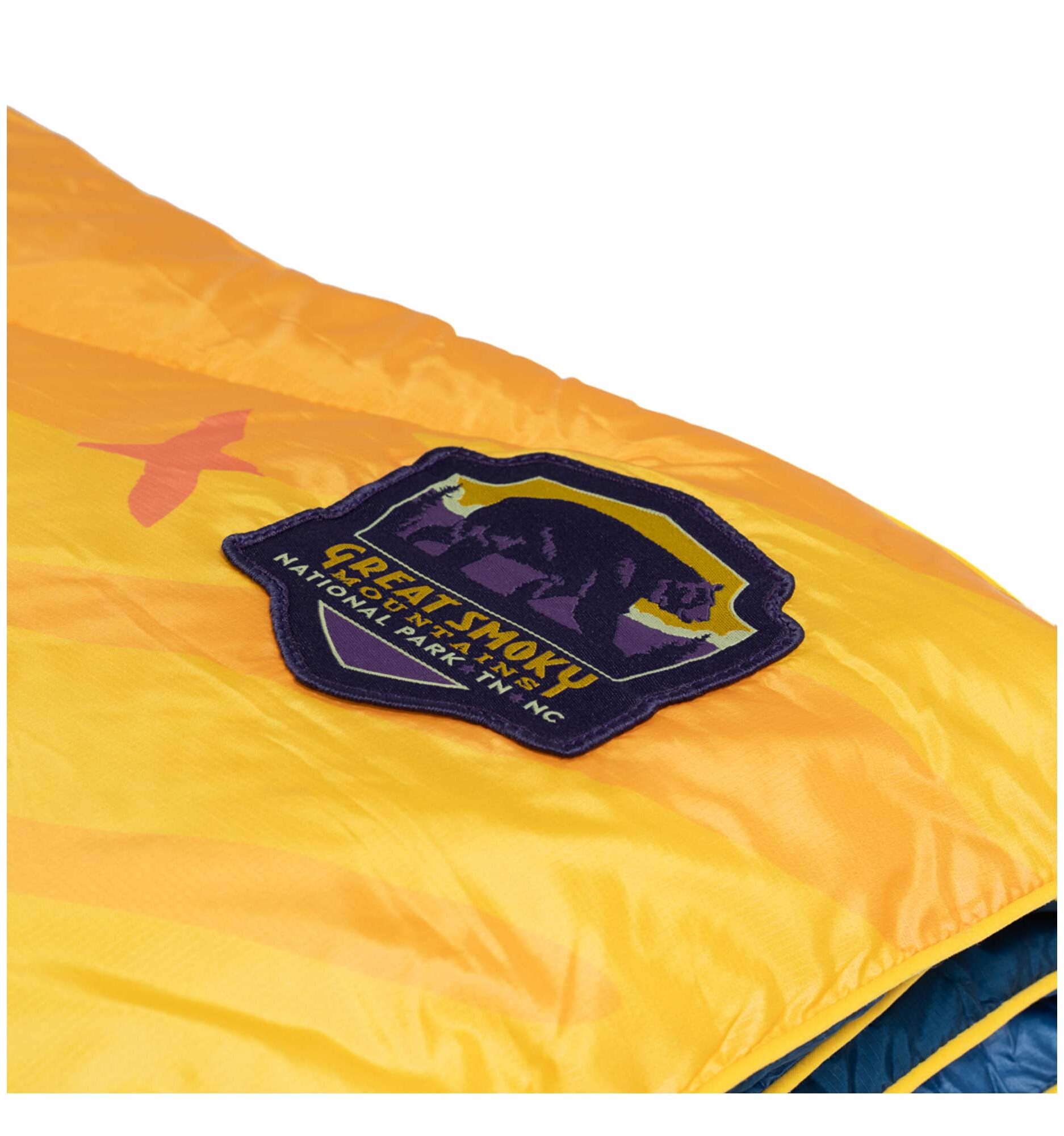 RUMPL Blanket ORIGINAL PUFFY PRINTED LC / 1 PERS, great smoky mountains RUMPL Blanket ORIGINAL PUFFY PRINTED LC / 1 PERS, great smoky mountains