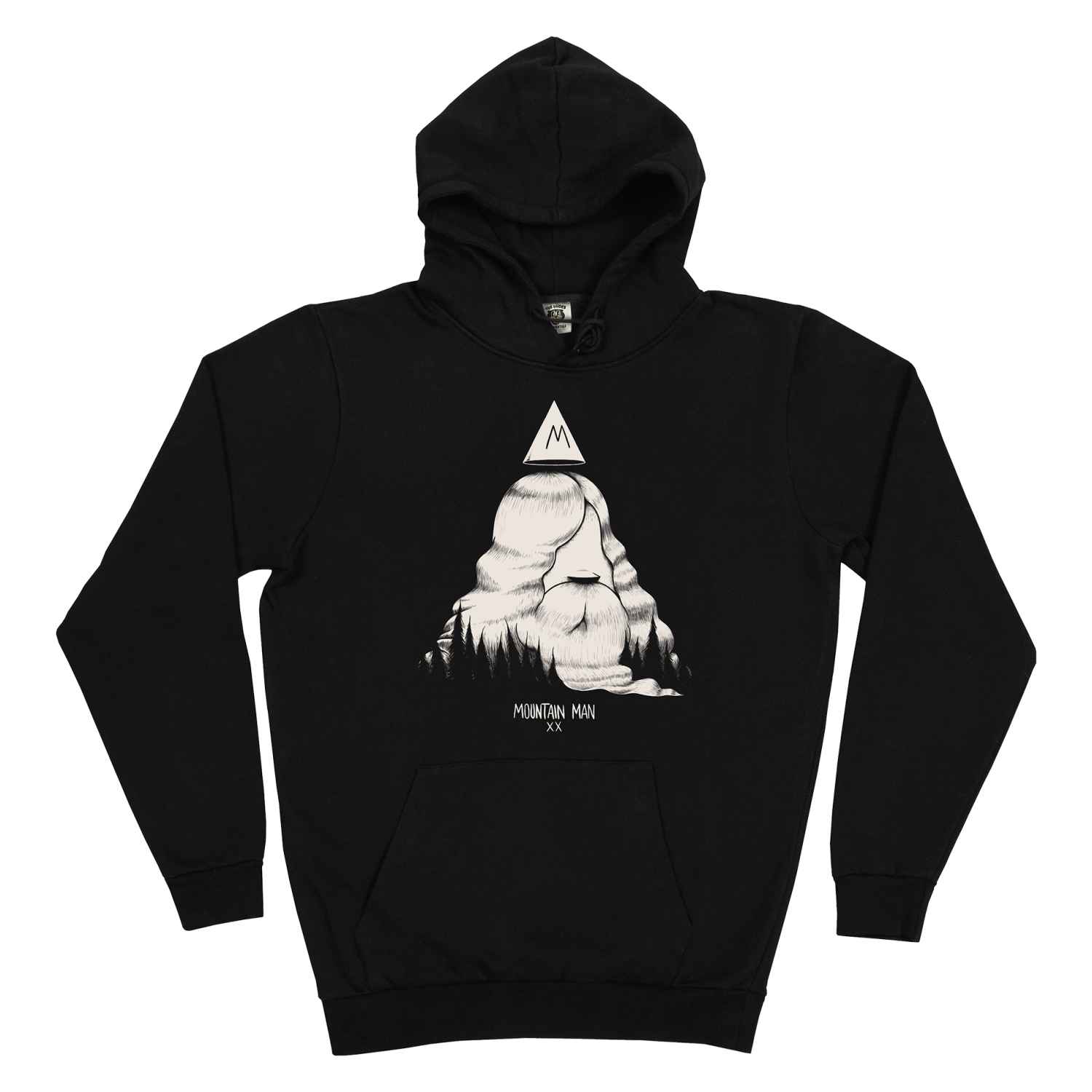 The Dudes Mountain Man Hoodie - black The Dudes Mountain Man Hoodie - black XXXL