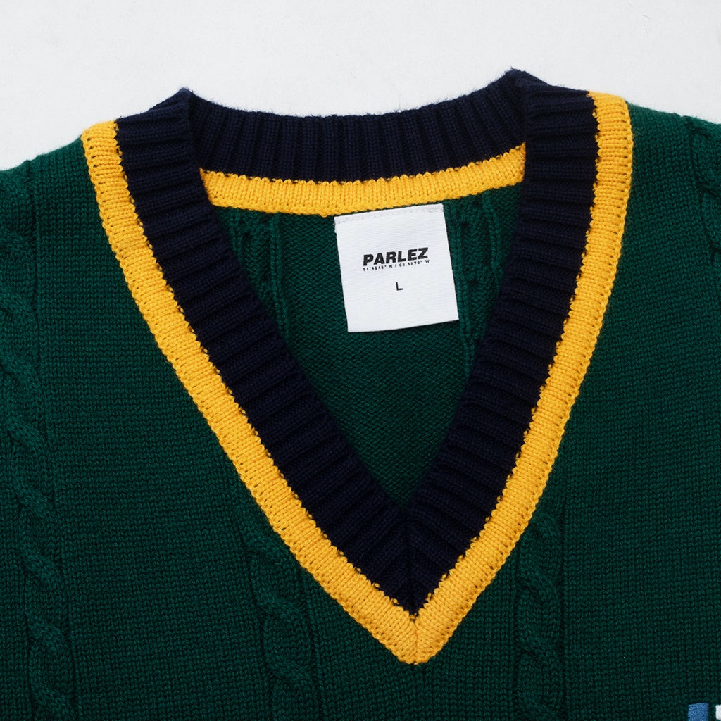 Parlez Carlton Pullunder - deep green XXL