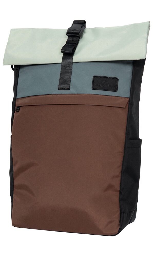 Doughnut Jetpack Go Wild Series Rolltop Rucksack - grey x brown