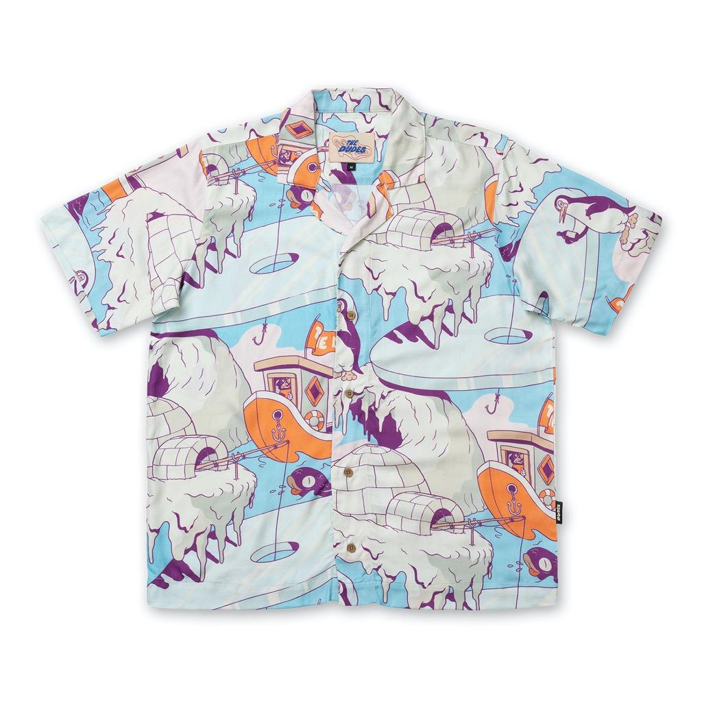 The Dudes Ice Job Hawaiian Shirt - Multicolor S