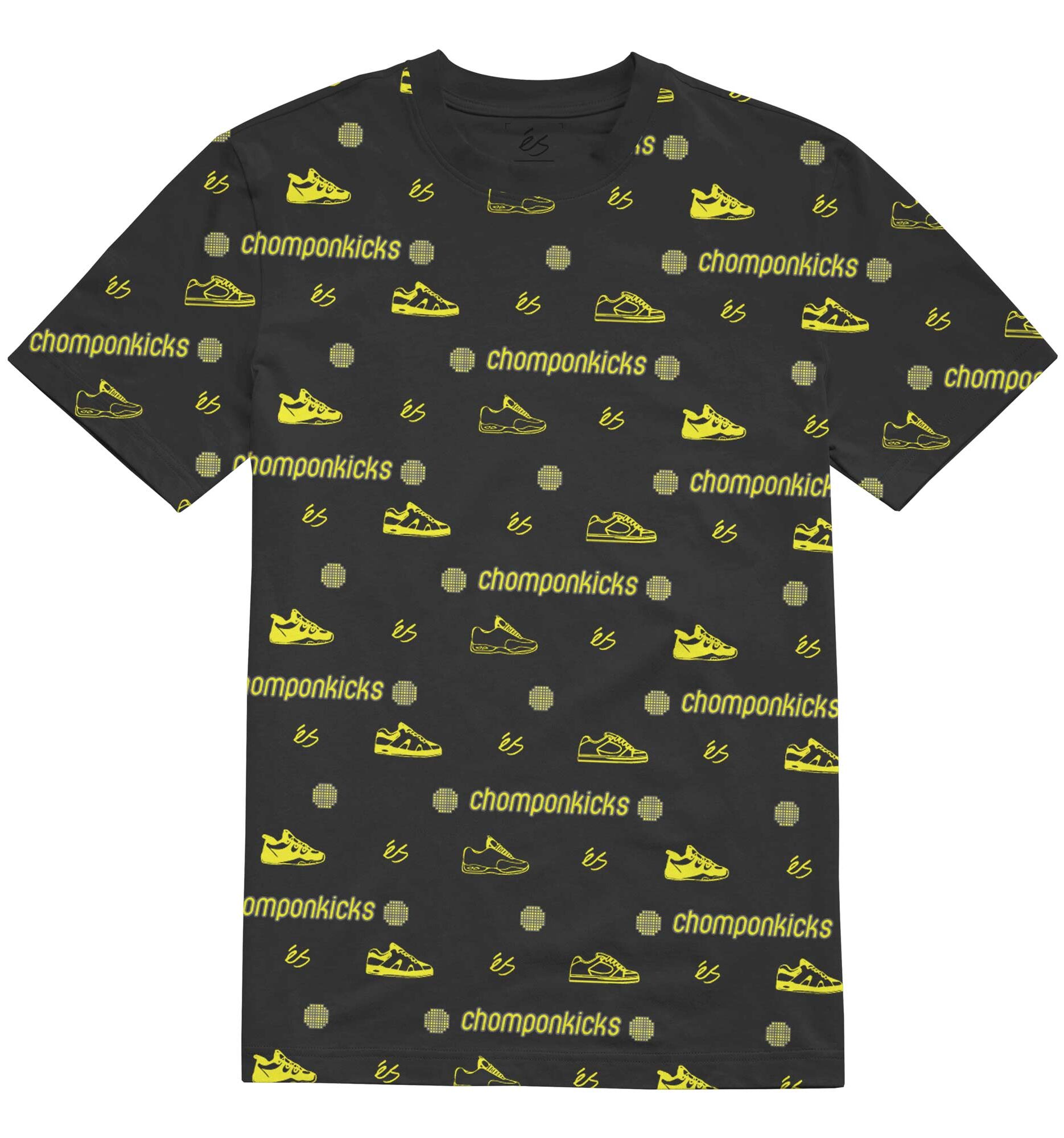 eS SKB T-Shirt CHOMP REPEAT, black XL