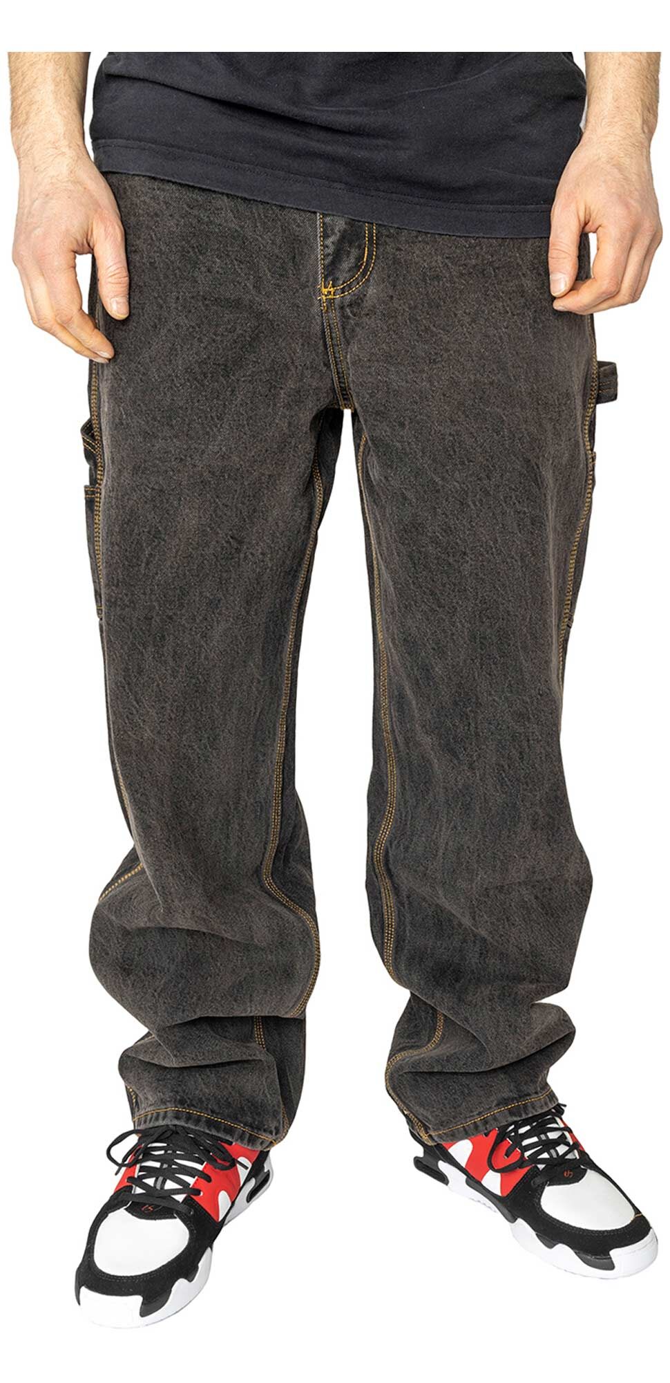 NNSNS Pant YETI, wasched black 36/32