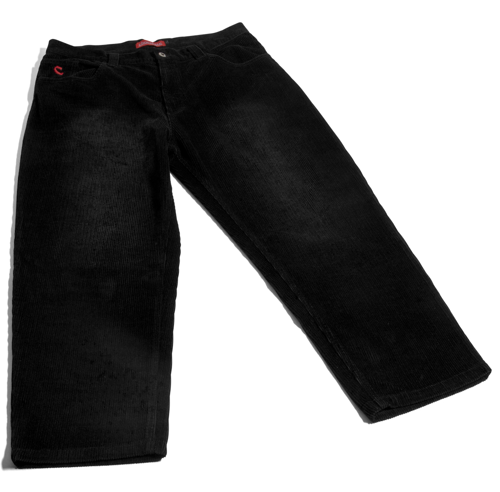 Hose Chocolate Cord - Farbe: Black - Größe: 34