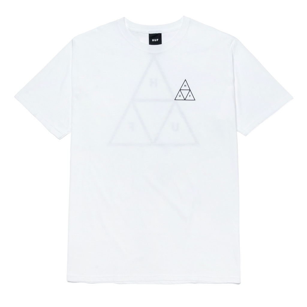 HUF Essentials Triple Triangle T-Shirt - white XXL