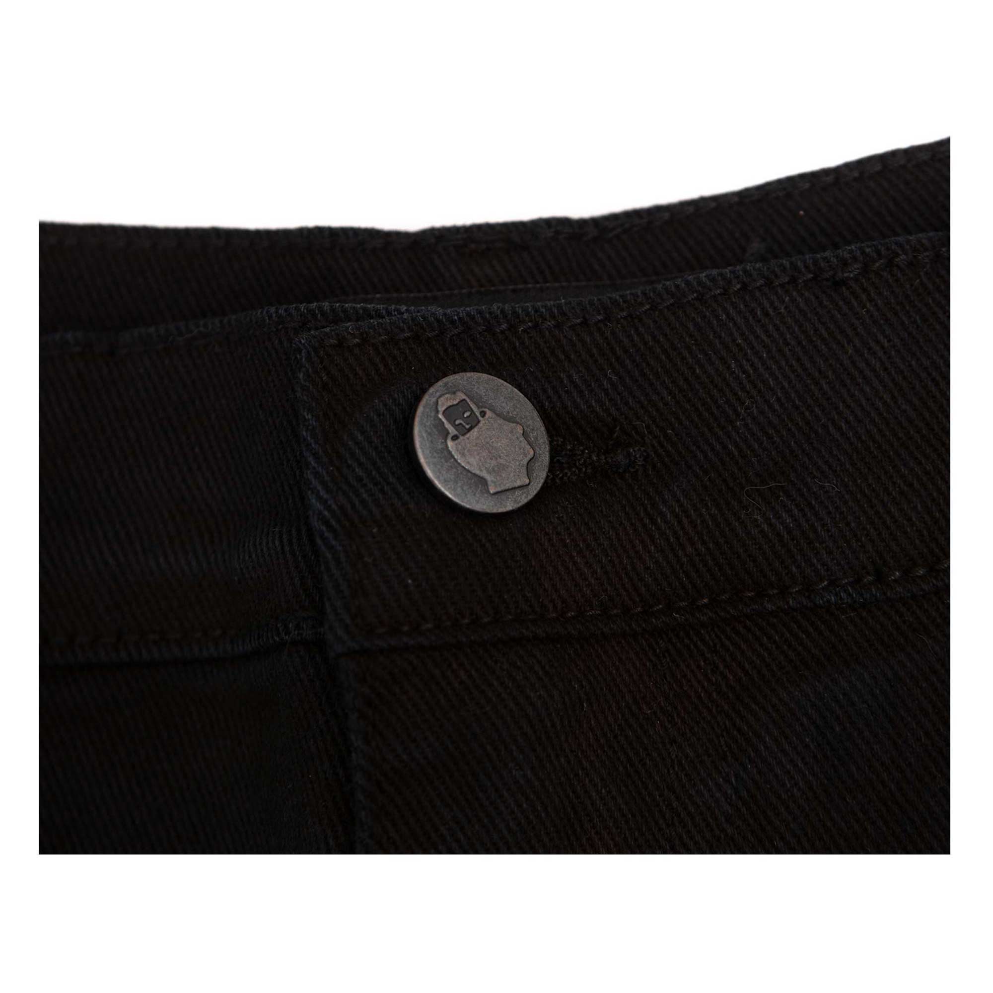NNSNS Pant YETI SUPERSTRETCH CANVAS, black canvas 34/32