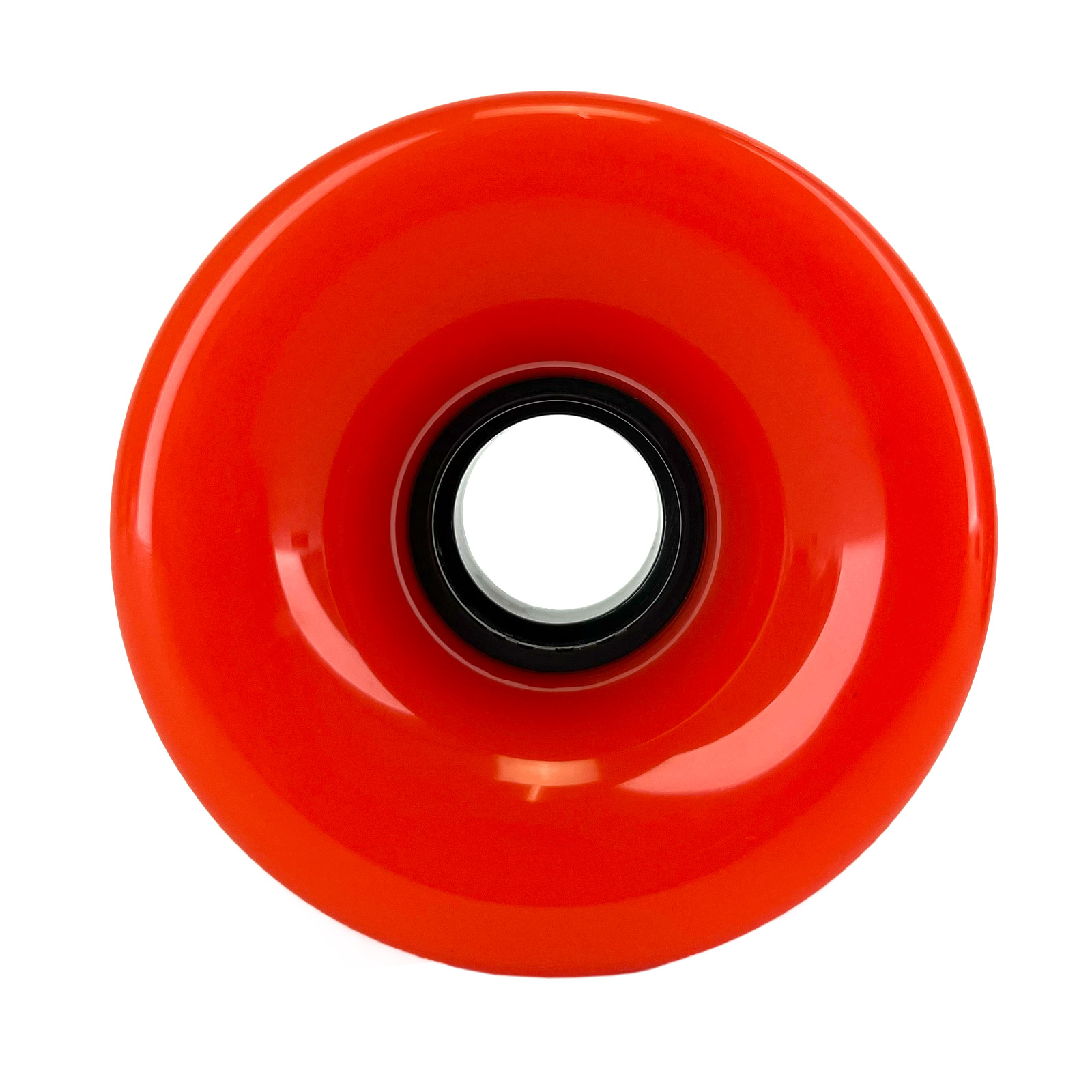 Blank Longboard Wheels Orange 76mm 80a