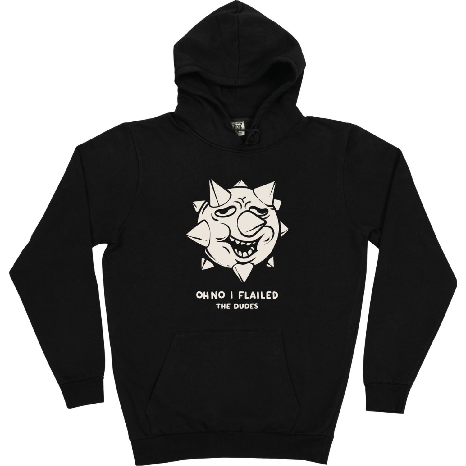 The Dudes I Flailed Classic Hoody - black The Dudes I Flailed Classic Hoody - black M