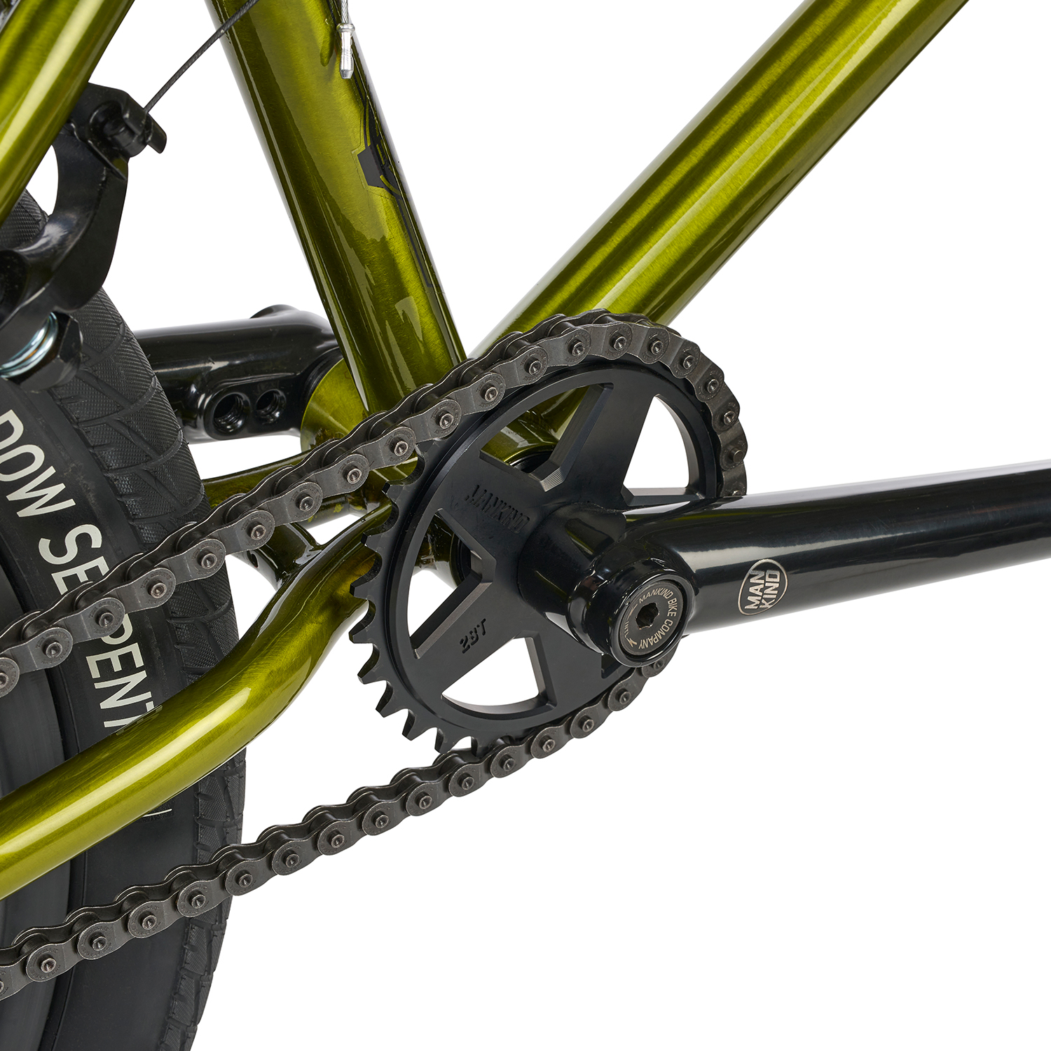 MANKIND International 20 Bike gloss trans green