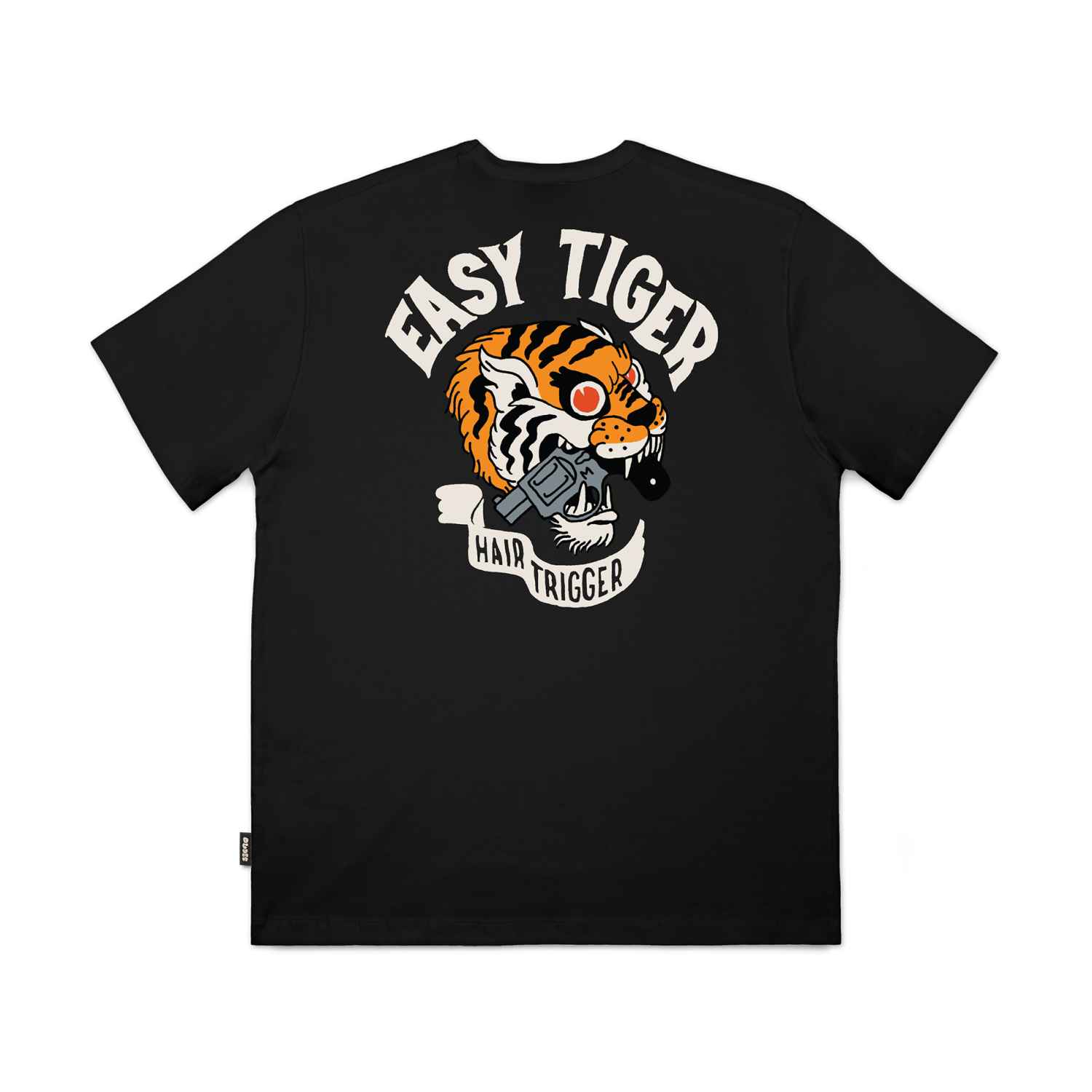 The Dudes Easy Tiger T-Shirt - black The Dudes Easy Tiger T-Shirt - black XXXL