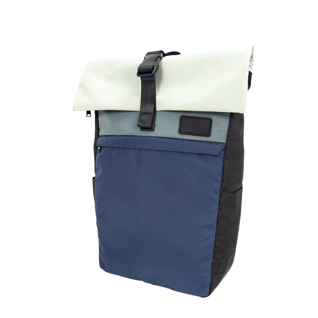 Doughnut Jetpack Go Wild Series Rolltop Rucksack - navy x grey