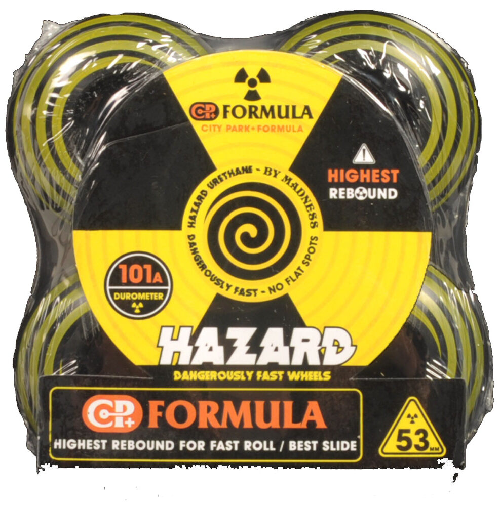 Rolle Hazard 53mm Swirl Radial Blk Rolle Hazard 53mm Swirl Radial Blk