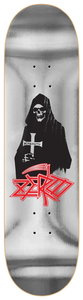 Zero Skateboard Deck x Pleasures Reaper 8,25