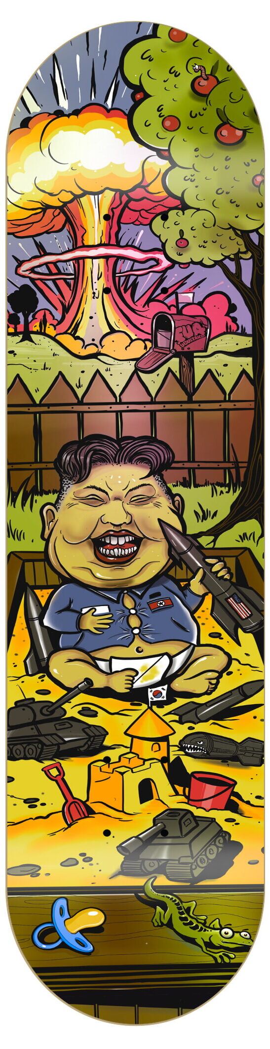 FUA Kim Skateboard Deck