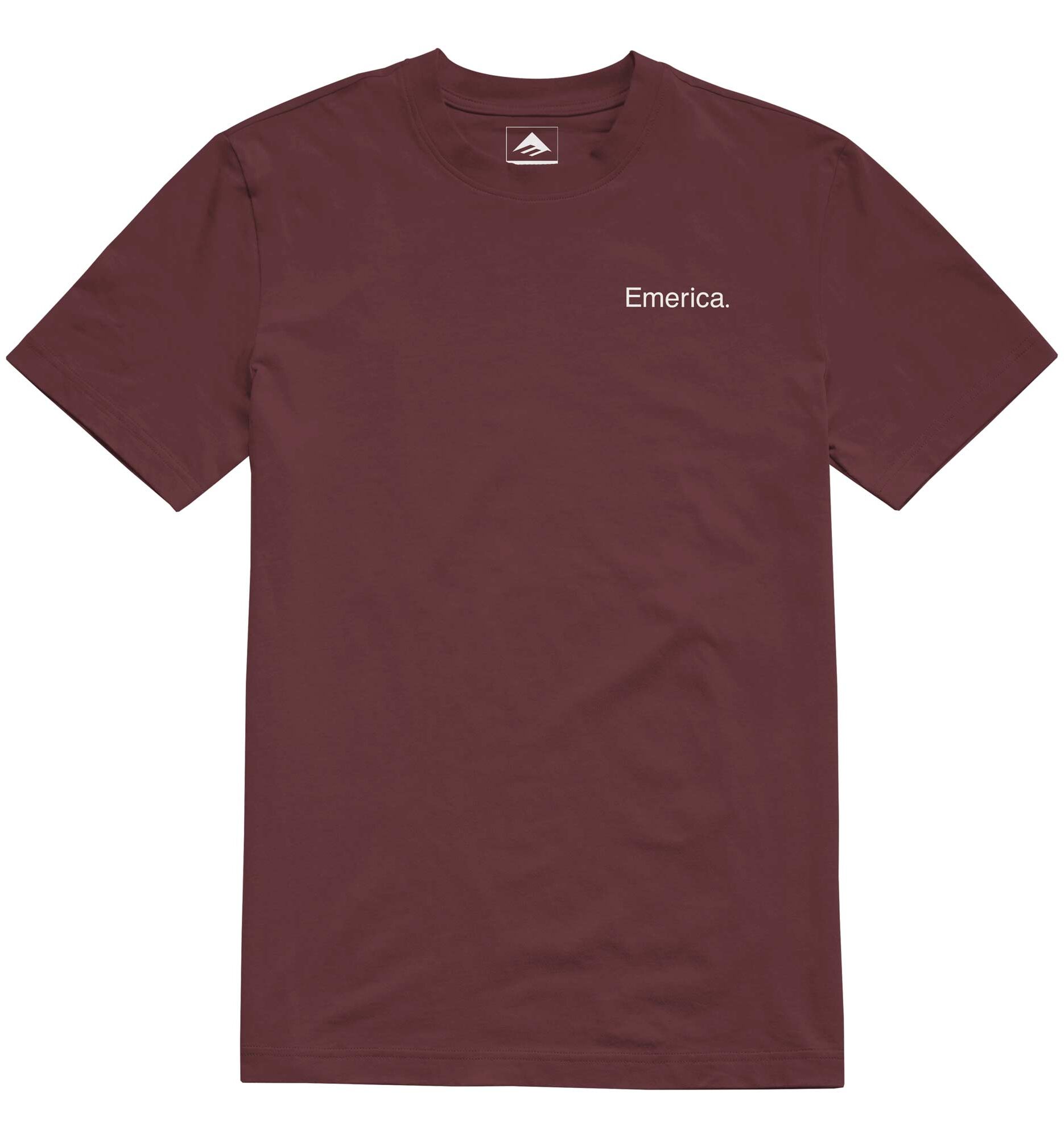 EMERICA T-Shirt LOCKUP S/S, burgundy XXL