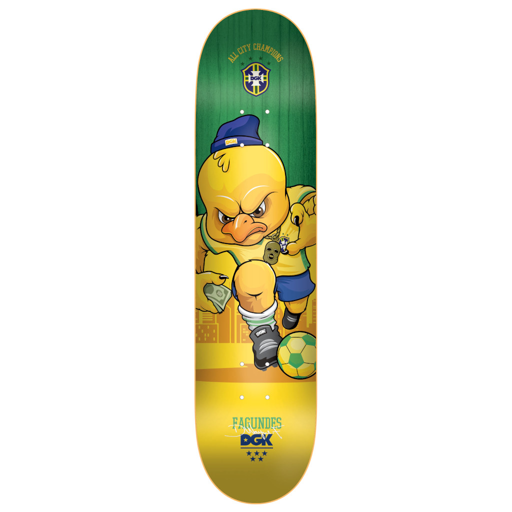 DGK All City Champions Fagundes Deck - 8.25