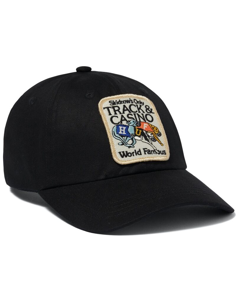 HUF Long Shot Cv 6 Panel Hat - black