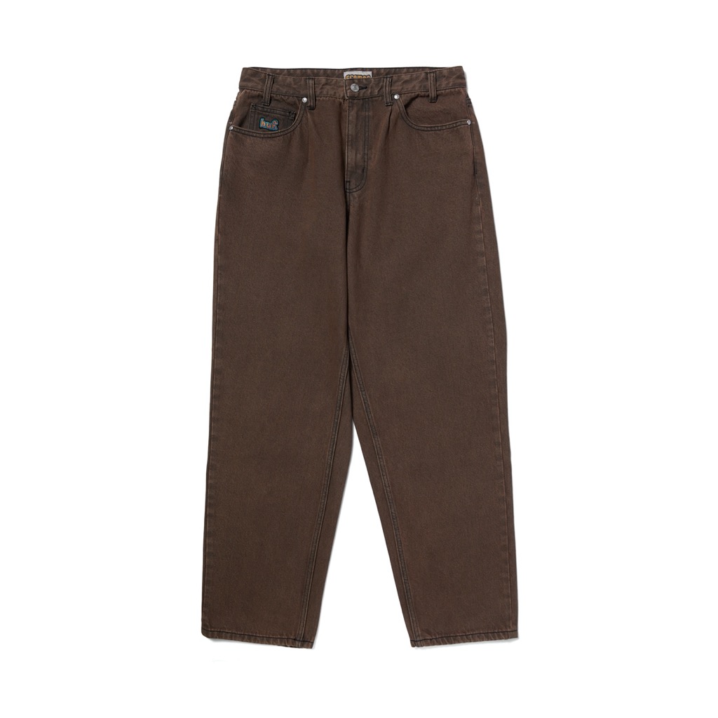 HUF Cromer Washed Pant - coffee
