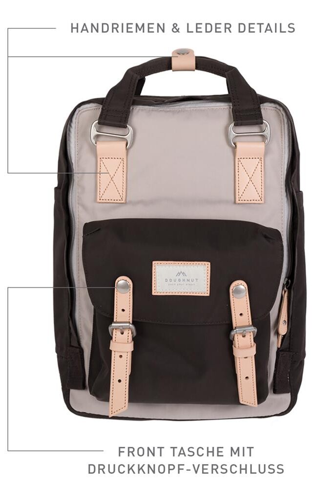 Doughnut Macaroon Rucksack - ivory x expresso Doughnut Macaroon Rucksack - ivory x expresso